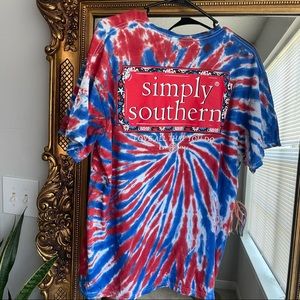 Simply Southern Red White & Blue Graphic Tee